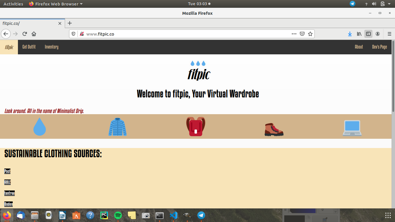 fitpic screenshot